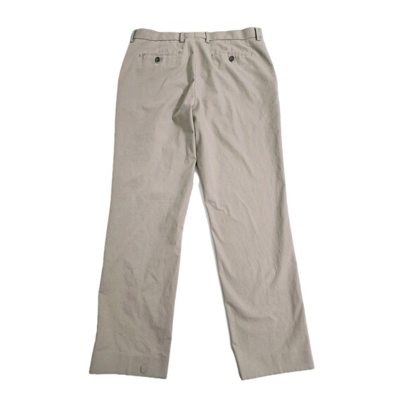 Banana Republic Mens 34x32 Slim Fit Straight Leg Khaki Chinos Pants Tan Beige - Picture 5 of 7
